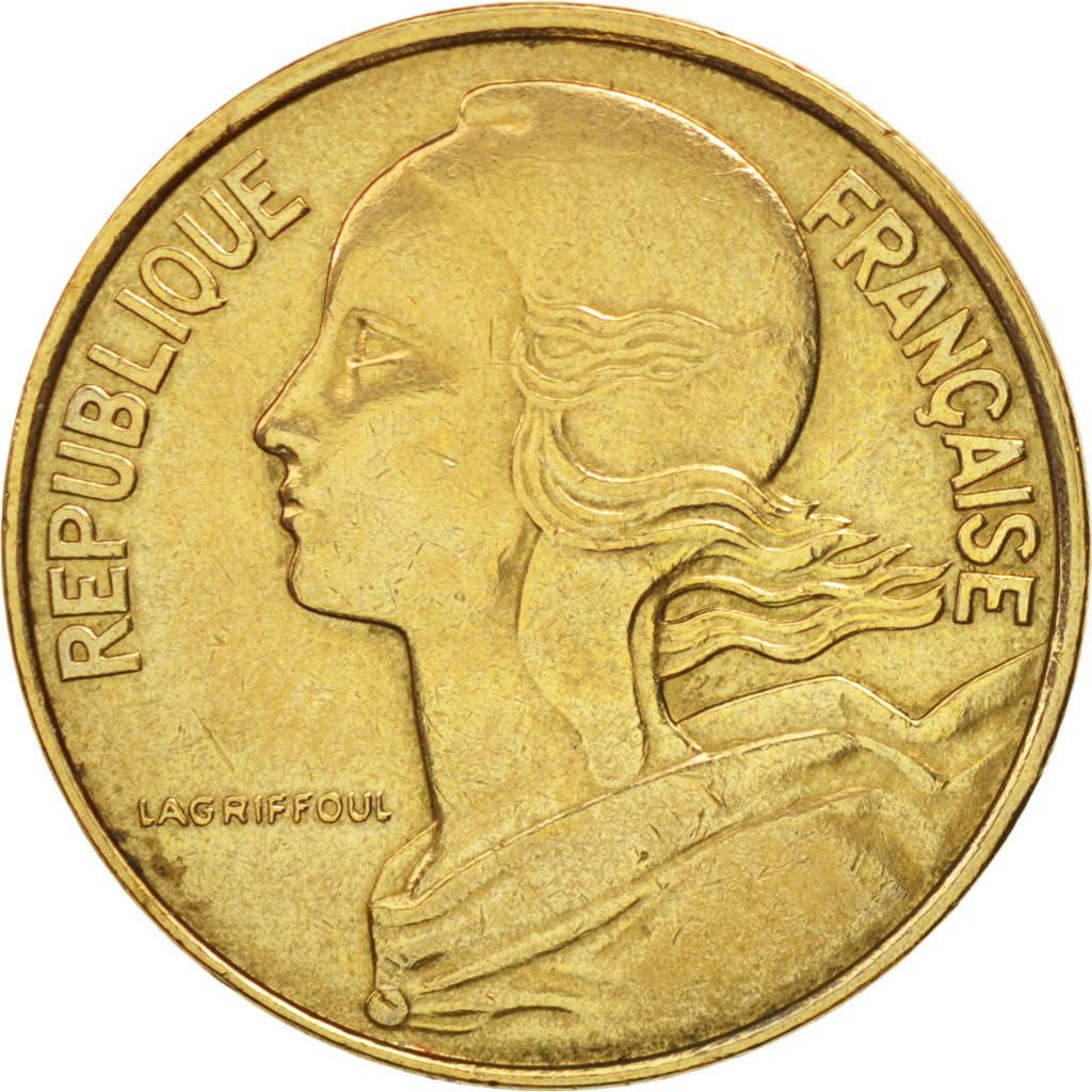 Coin, France, Marianne, 10 Centimes, 1990, Paris, EF(40-45), Aluminum-Bronze