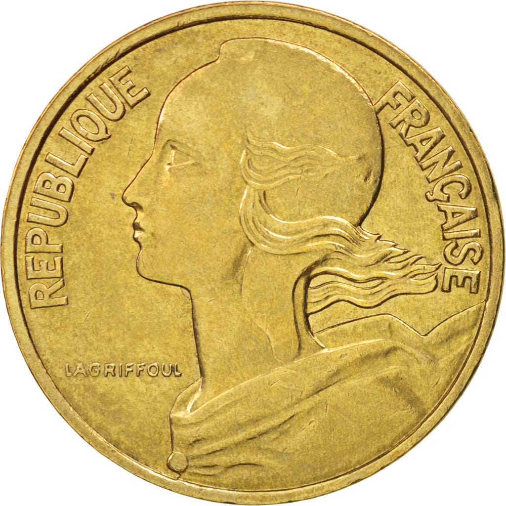 Moneta, Francja, Marianne, 10 Centimes, 1998, Paris, AU(50-53), Aluminium-Brąz