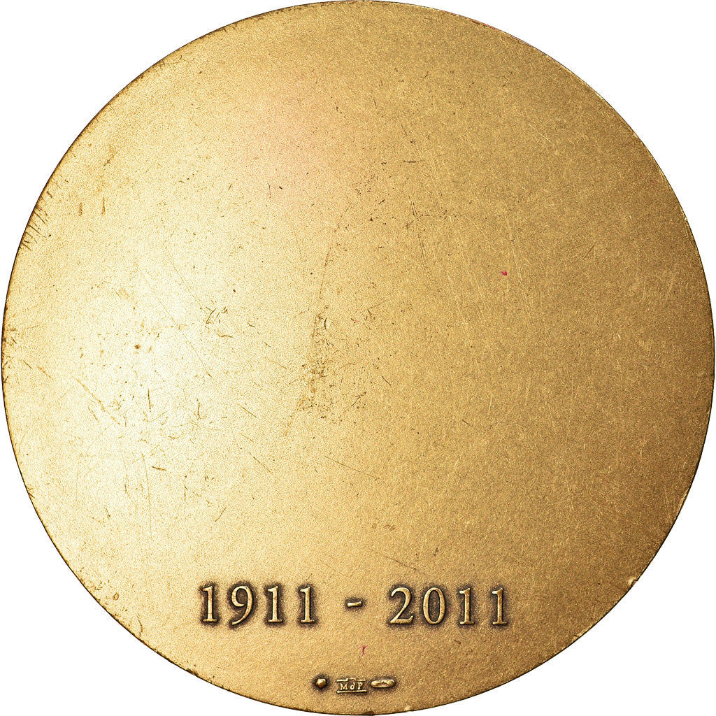 Monaco, Medal, Centenaire de la Cathédrale de Monaco, 2011, MDP, AU(55-58)