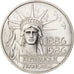 France, Statue de la Liberté, 100 Francs, 1986, Paris, AU(55-58), Silver