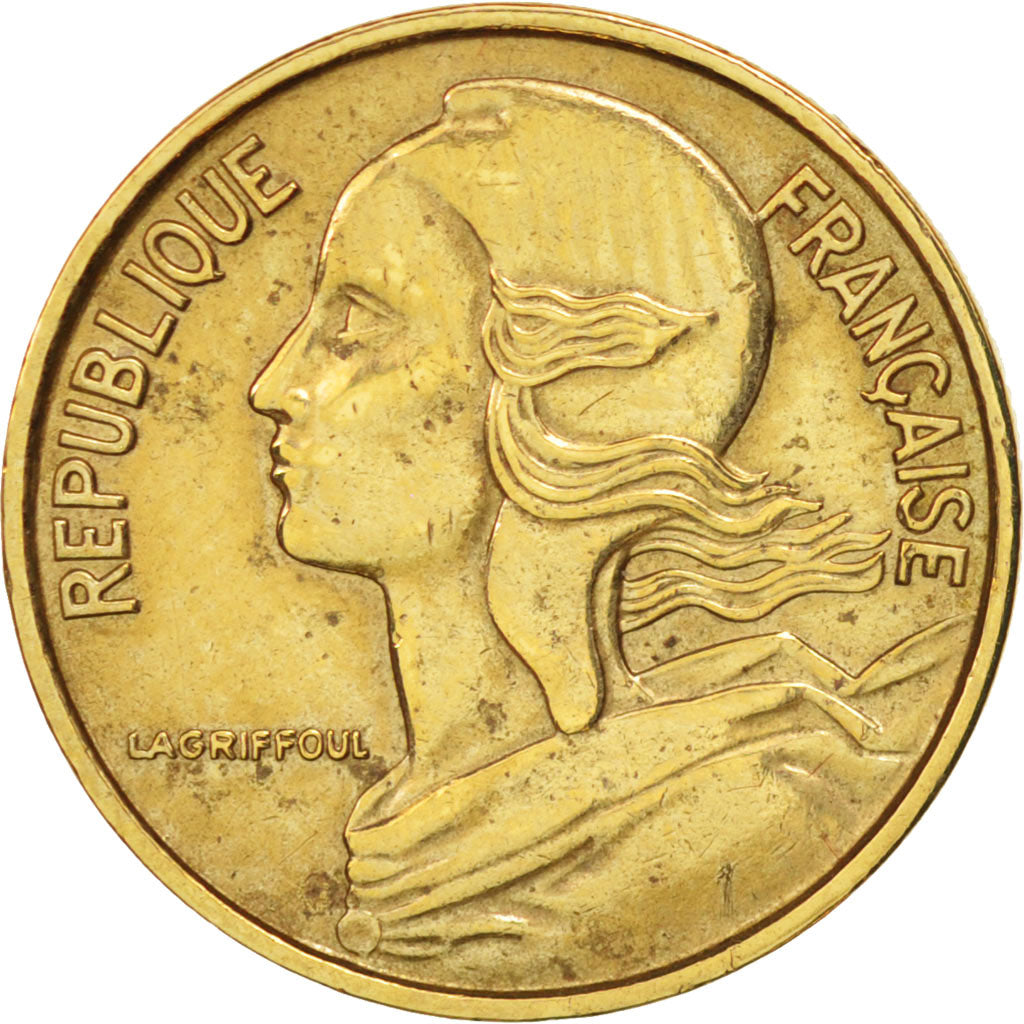 France, Marianne, 5 Centimes, 1967, Paris, AU(50-53), Aluminum-Bronze, KM:933