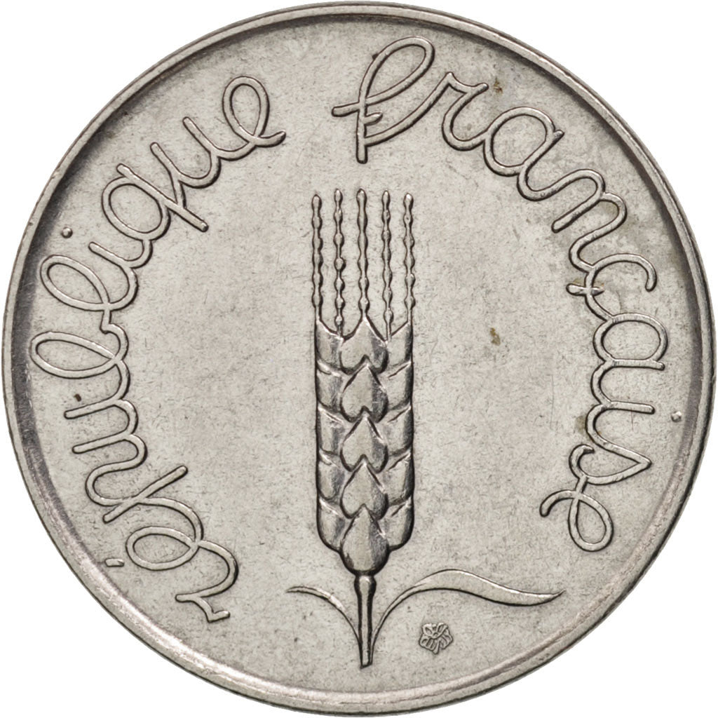 Coin, France, Épi, 5 Centimes, 1961, Paris, AU(55-58), Stainless Steel, KM:927