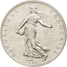 Coin, France, Semeuse, 2 Francs, 1915, Paris, AU(55-58), Silver, KM:845.1
