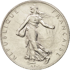 France, Semeuse, 2 Francs, 1920, Paris, EF(40-45), Silver, KM:845.1, Gadoury:532