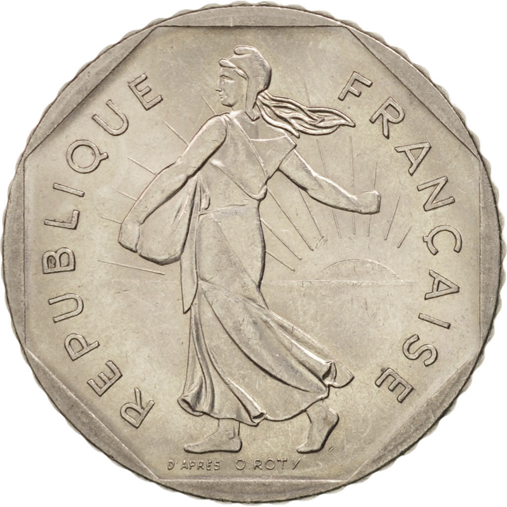 Coin, France, Semeuse, 2 Francs, 1979, Paris, MS(60-62), Nickel, KM:942.1