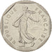 Moneda, Francia, Semeuse, 2 Francs, 1980, Paris, MBC+, Níquel, KM:942.1