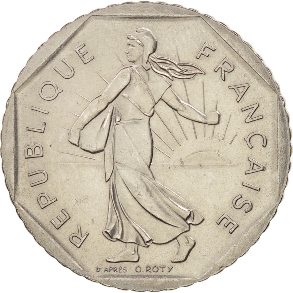 Moneta, Francia, Semeuse, 2 Francs, 1981, Paris, SPL-, Nichel, KM:942.1