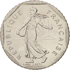 Coin, France, Semeuse, 2 Francs, 1983, Paris, AU(55-58), Nickel, KM:942.1