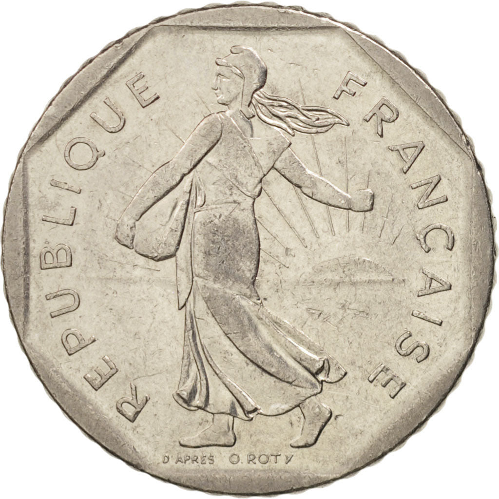 France, Semeuse, 2 Francs, 1984, Paris, TTB, Nickel, KM:942.1, Gadoury:547