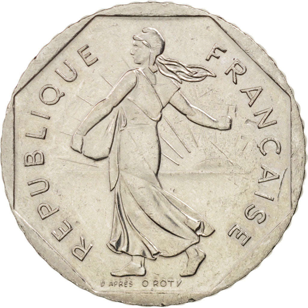 Moneta, Francia, Semeuse, 2 Francs, 2000, Paris, SPL-, Nichel, KM:942.2
