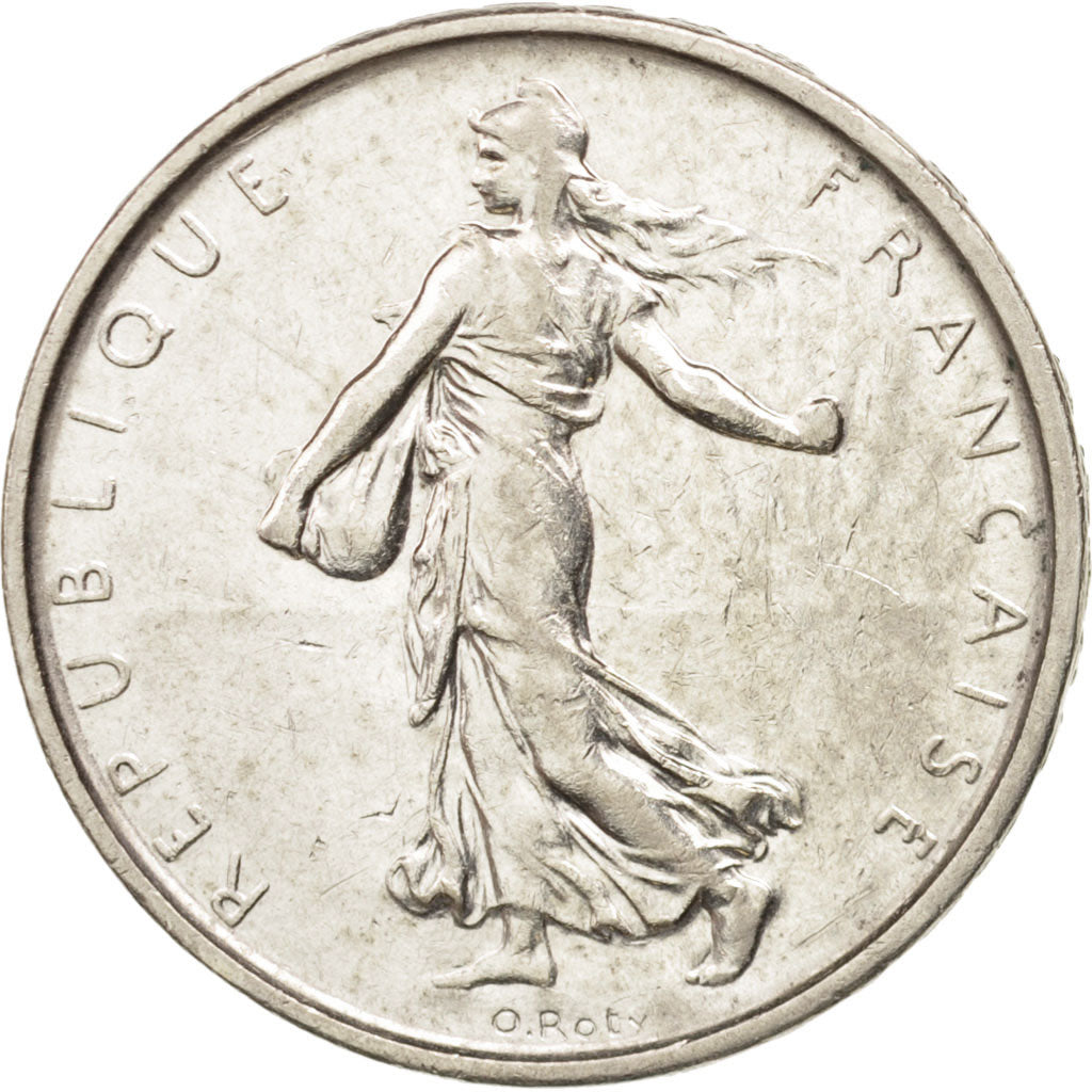 France, Semeuse, 5 Francs, 1962, Paris, EF(40-45), Silver, KM:926, Gadoury:770