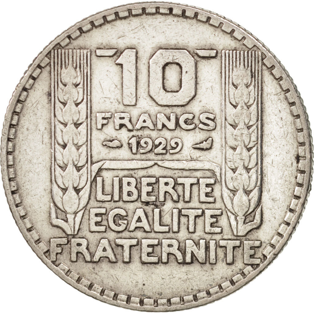 Coin, France, Turin, 10 Francs, 1929, Paris, VF(30-35), Silver, KM:878