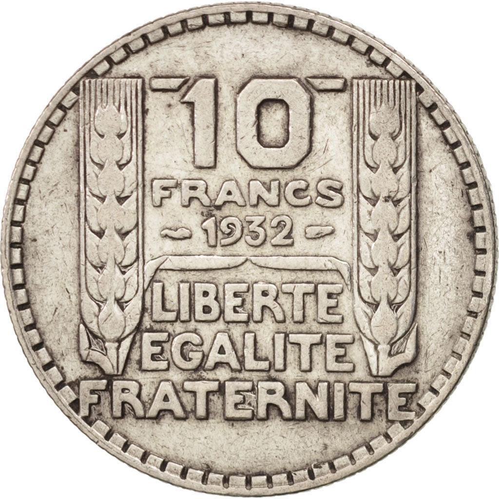 France, Turin, 10 Francs, 1932, Paris, TB+, Argent, KM:878, Gadoury:801