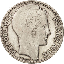 Frankreich, Turin, 10 Francs, 1933, Paris, VF(30-35), Silver, KM:878, Gadoury...