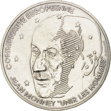France, Jean Monnet, 100 Francs, 1992, Paris, TTB+, Argent, KM:1120, Gadoury:907