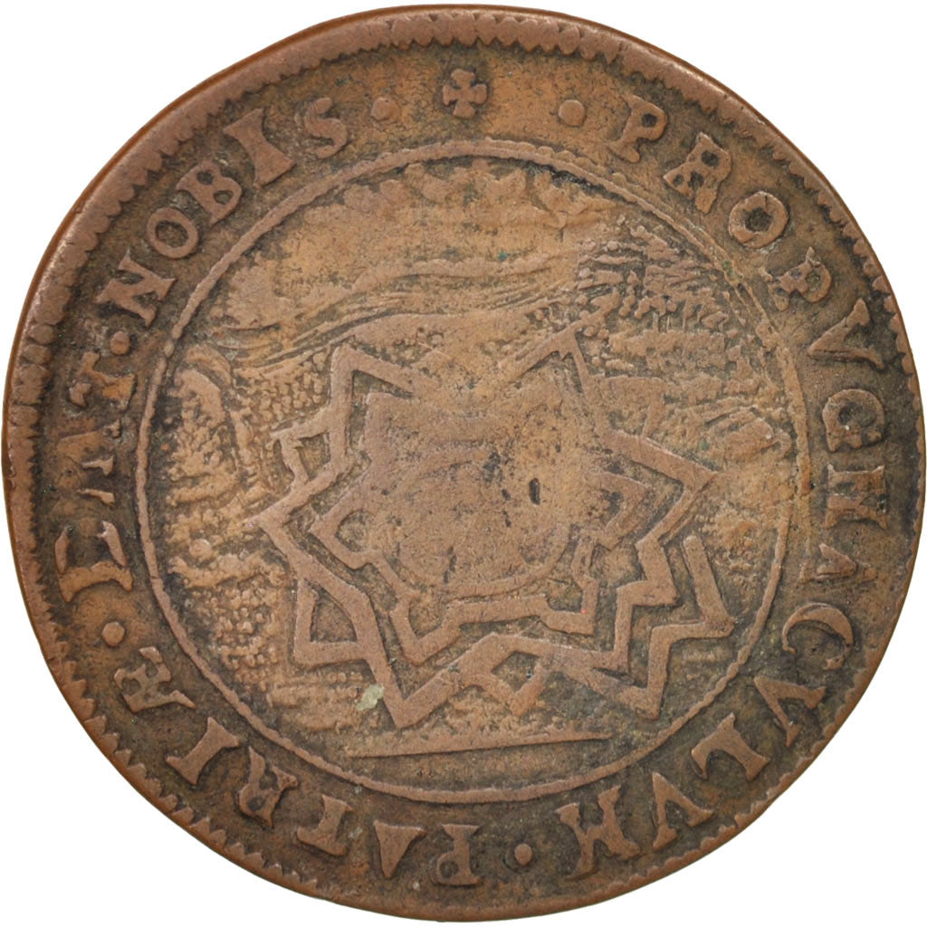 Netherlands, Token, Spanish Netherlands, Charles II, Bruxelles, 1667, EF(40-45)