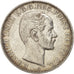 German States, REUSS-SCHLEIZ, Heinrich LXVII, Thaler, 1862, AU(55-58), Silver
