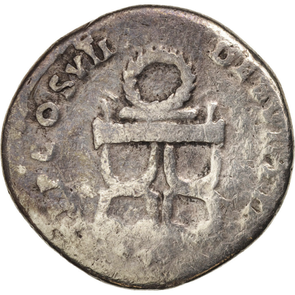 Domitian, Denarius, Roma, VF(30-35), Silver, RIC:48 var.