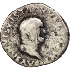 Coin, Vespasian, Quinarius, 75, Roma, EF(40-45), Silver, RIC:129a