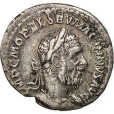 Coin, Macrinus, Denarius, AD 217-218, Roma, EF(40-45), Silver, RIC:92