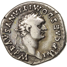 Domitian, Denarius, 81, Roma, EF(40-45), Silver, RIC:68