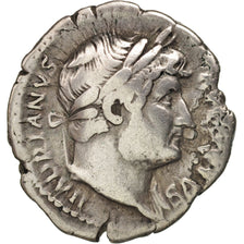 Hadrian, Denarius, Roma, VF(30-35), Silver, RIC:201