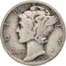 United States, Mercury Dime, Dime, 1936, U.S. Mint, Philadelphia, VF(30-35)