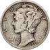 Coin, United States, Mercury Dime, Dime, 1942, U.S. Mint, Philadelphia