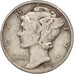 Coin, United States, Mercury Dime, Dime, 1943, U.S. Mint, Philadelphia