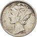 Coin, United States, Mercury Dime, Dime, 1943, U.S. Mint, Philadelphia