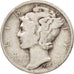 Coin, United States, Mercury Dime, Dime, 1944, U.S. Mint, San Francisco