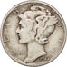 Coin, United States, Mercury Dime, Dime, 1944, U.S. Mint, Philadelphia