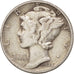 Coin, United States, Mercury Dime, Dime, 1944, U.S. Mint, Philadelphia