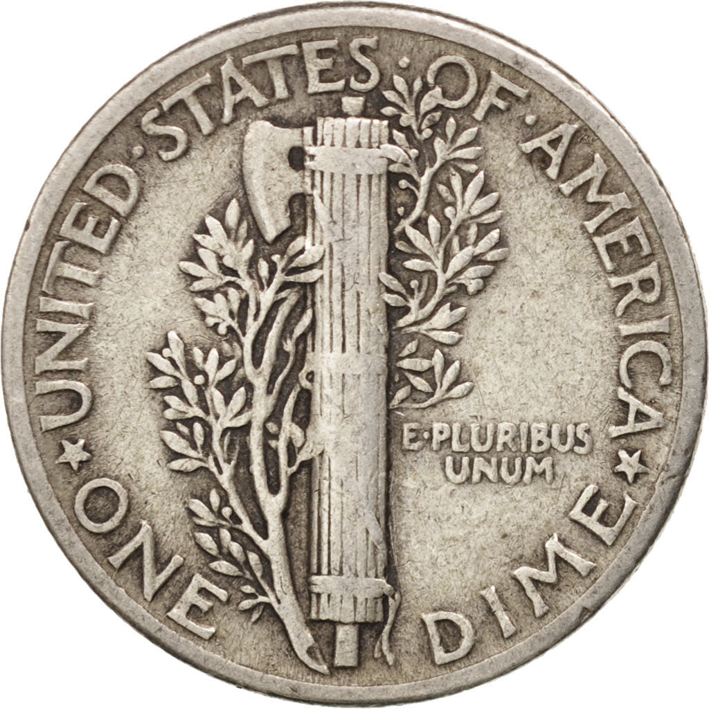 Munten, Verenigde Staten, Mercury Dime, Dime, 1945, U.S. Mint, Philadelphia