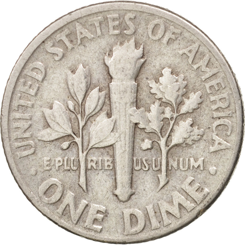 Coin, United States, Roosevelt Dime, Dime, 1946, U.S. Mint, Philadelphia