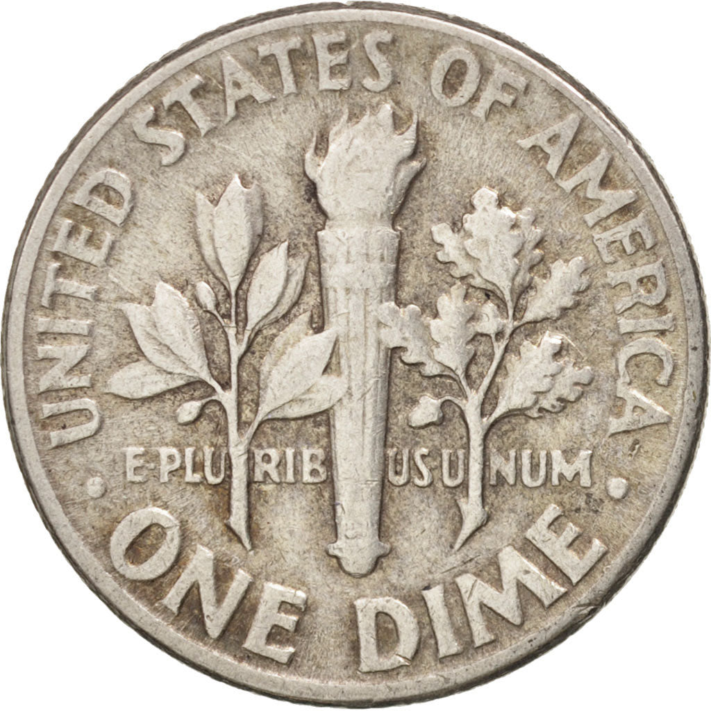 United States, Roosevelt Dime, Dime, 1950, U.S. Mint, Philadelphia, EF(40-45)