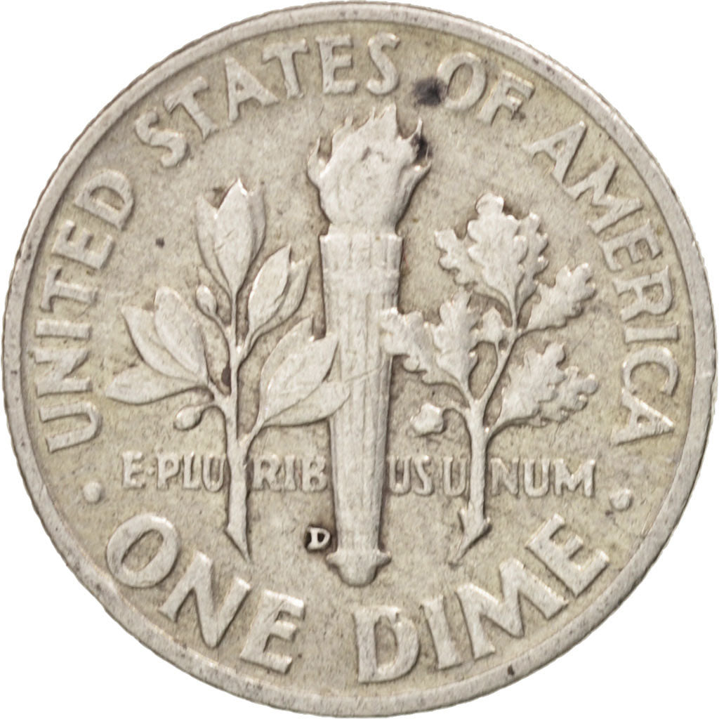 Coin, United States, Roosevelt Dime, Dime, 1952, U.S. Mint, Denver, AU(50-53)