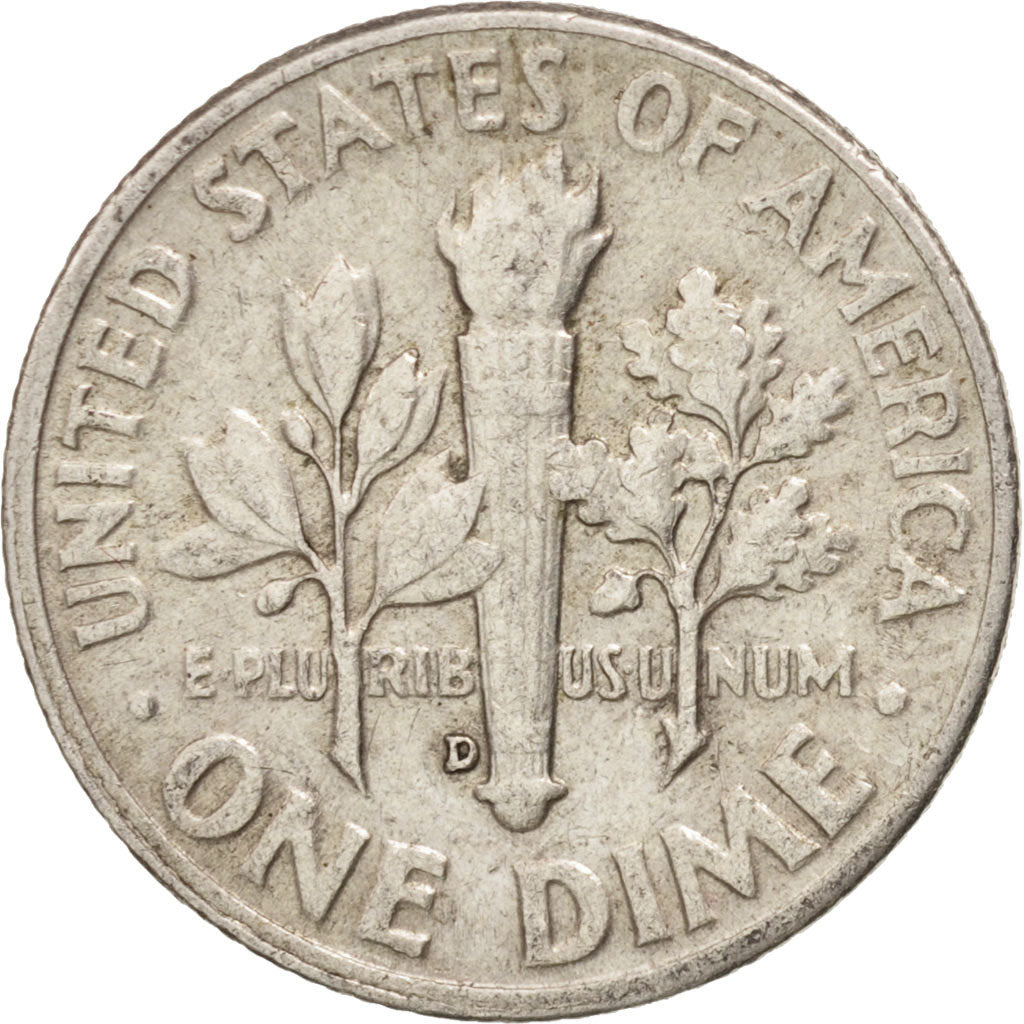 Coin, United States, Roosevelt Dime, Dime, 1957, U.S. Mint, Denver, AU(50-53)
