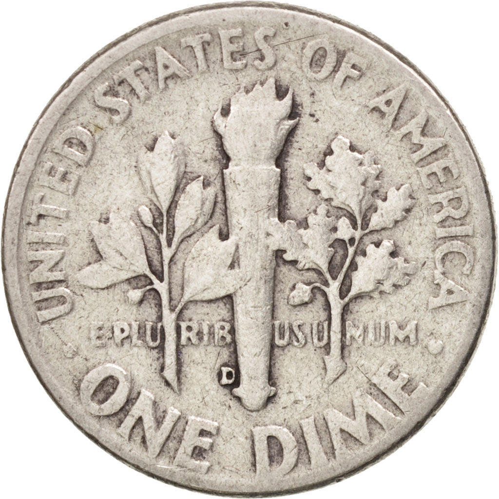 Münze, Vereinigte Staaten, Roosevelt Dime, Dime, 1958, U.S. Mint, Denver, S+