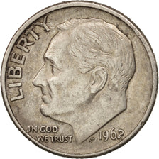 Coin, United States, Roosevelt Dime, Dime, 1962, U.S. Mint, Denver, AU(50-53)