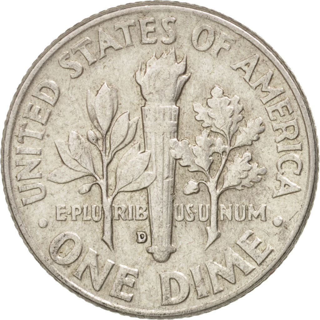 Coin, United States, Roosevelt Dime, Dime, 1962, U.S. Mint, Denver, AU(50-53)