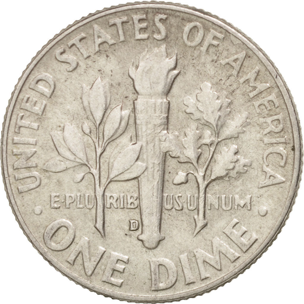 Coin, United States, Roosevelt Dime, Dime, 1964, U.S. Mint, Denver, MS(63)