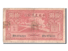 China, 10 Yüan, 1940, KM #464, F(12-15), BN074221