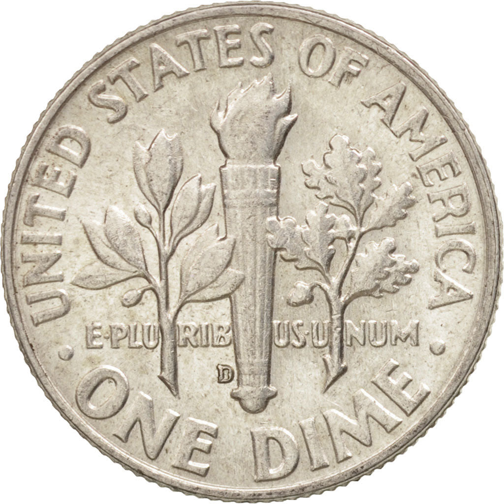 Coin, United States, Roosevelt Dime, Dime, 1964, U.S. Mint, Denver, MS(64)
