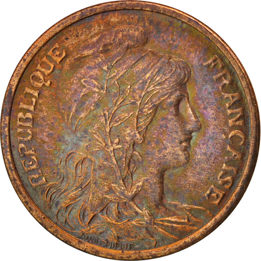 Coin, France, Dupuis, Centime, 1911, Paris, AU(55-58), Bronze, KM:840