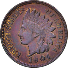 United States, Indian Head Cent, Cent, 1904, U.S. Mint, Philadelphia, MS(60-62)
