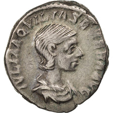 Aquilia Severa, Denarius, 220, Roma, AU(50-53), Silver