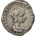Aquilia Severa, Denarius, 220, Roma, AU(50-53), Silver