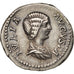 Julia Domna, Denarius, 204, Roma, AU(50-53), Silver, RIC:572