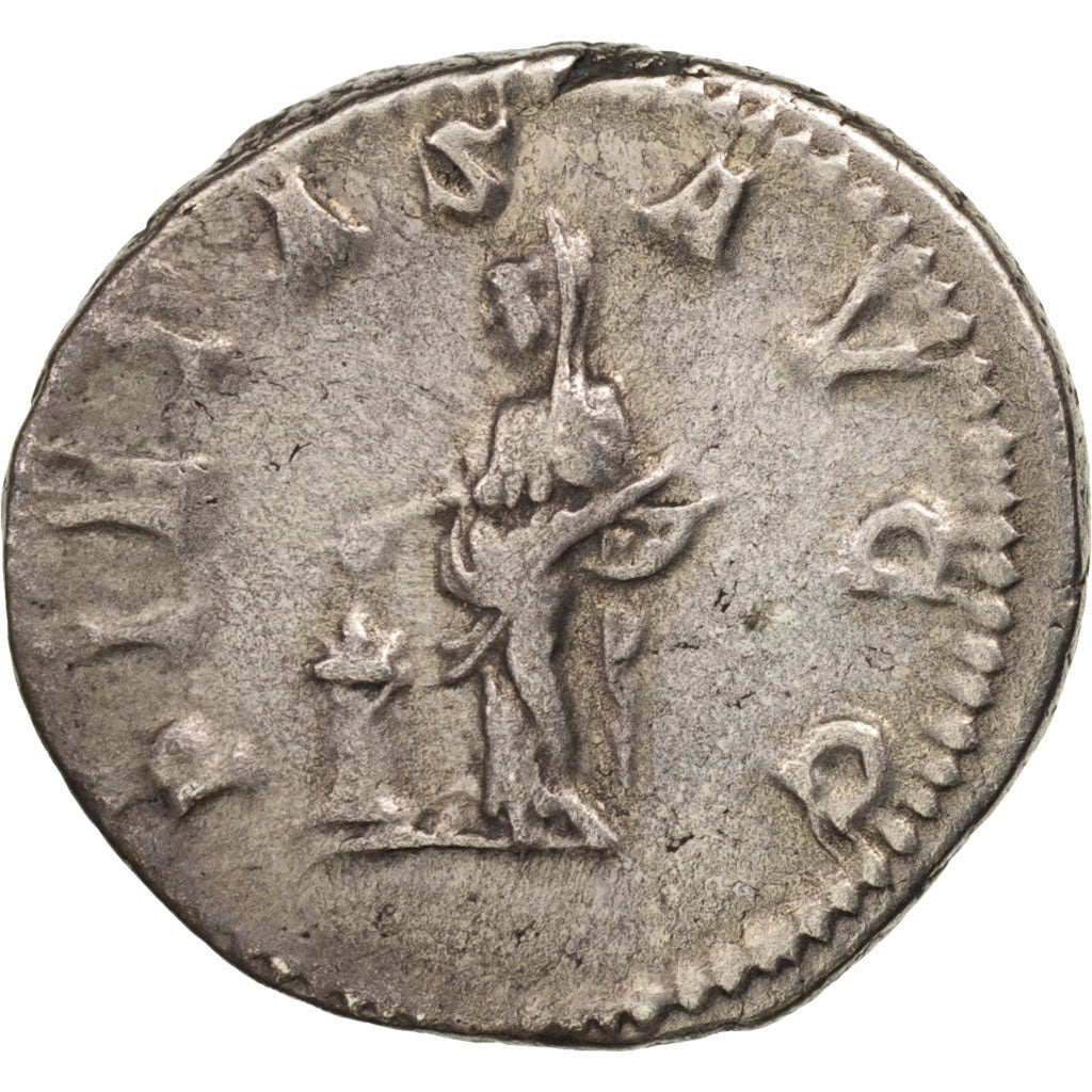 Julia Domna, Denarius, 204, Roma, AU(50-53), Silver, RIC:572